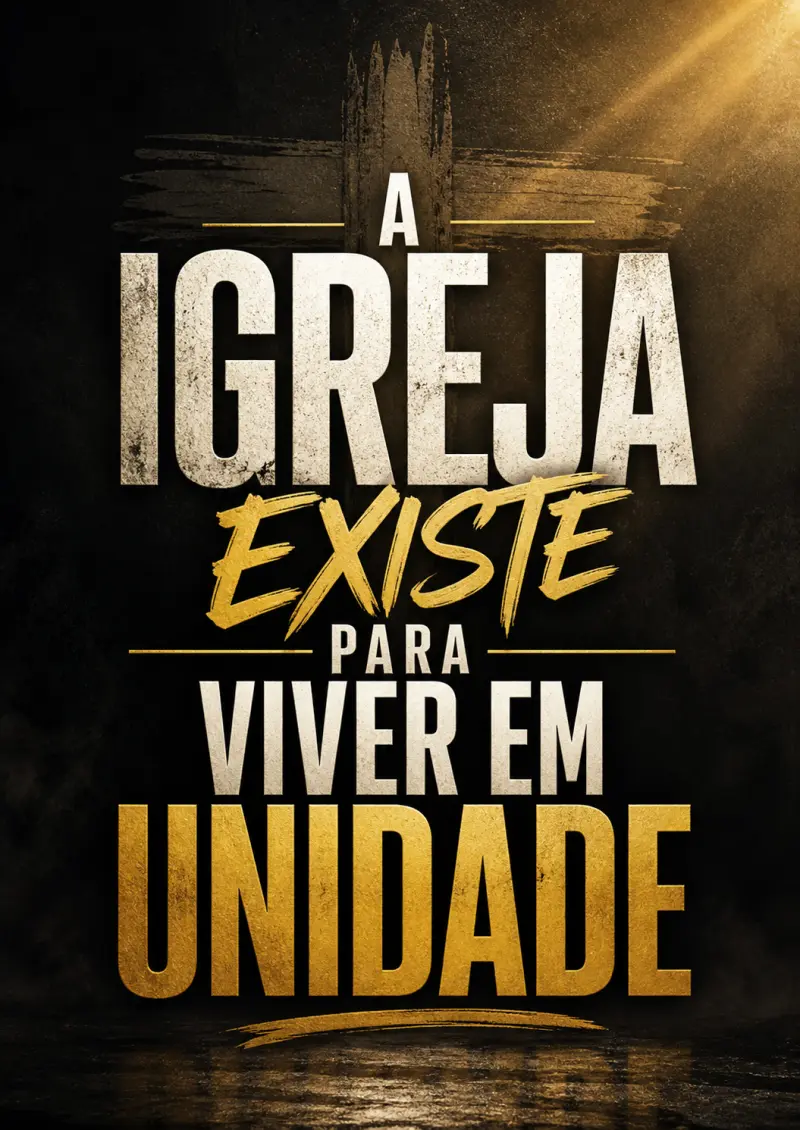 A igreja existe para viver em unidade